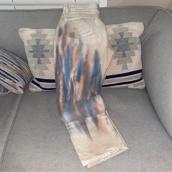 John Elliott - Straight Leg Crop Jean volcano dye 28 NWT - Picture 6 of 10